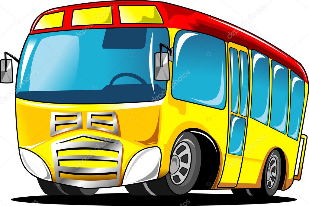 Small school bus — Stock Vector © sababa66 #10229390