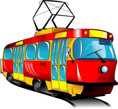 Kırmızı tramvay