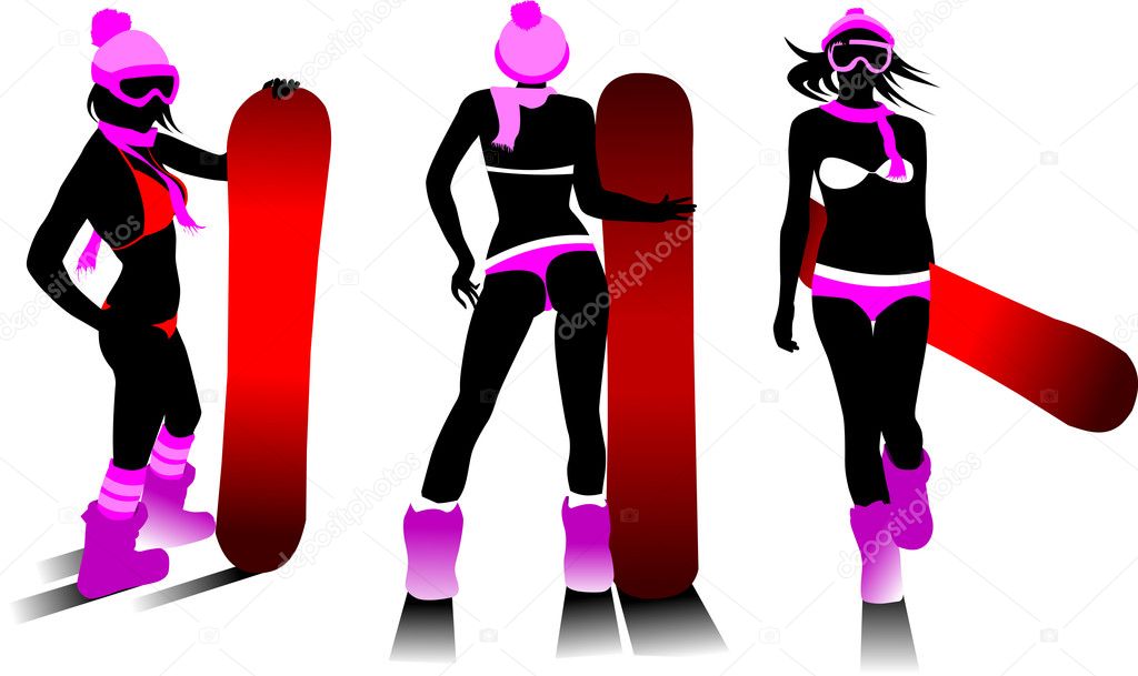 Hot snowboard
