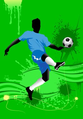 Penalty kick; clipart