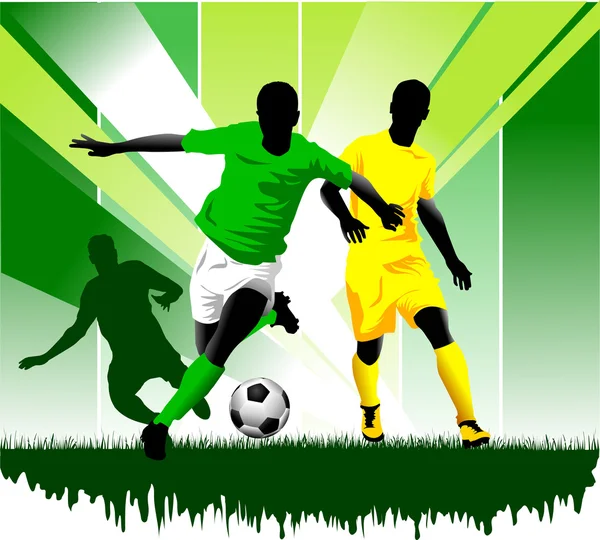 Soccer time — Stock Vector