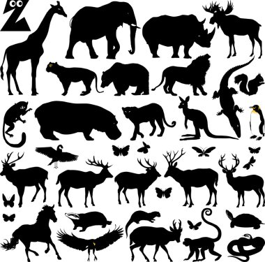 Big zoo clipart