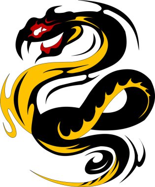 Chinese dragon vector