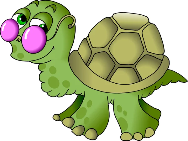 Petite tortue — Image vectorielle