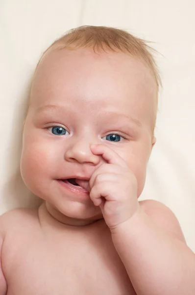 귀여운 아기의 초상화 — 스톡 사진