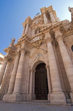 Cathedral in Siracusa clipart