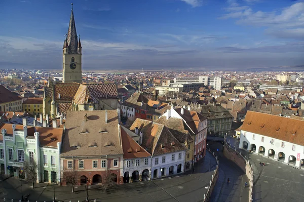 Sibiu centro storico — Foto Stock
