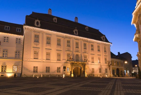 Brukenthal palace museum in Sibiu — Stock Photo, Image