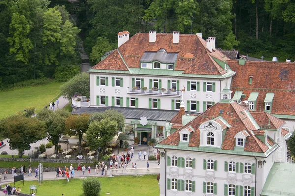 Hotel en huis in Beieren — Stockfoto
