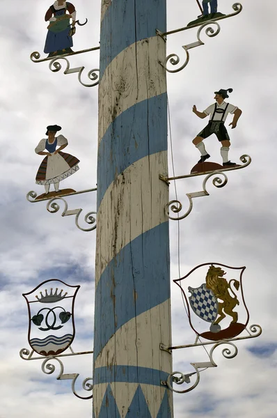 May pole in Bavaria — Stock Photo, Image