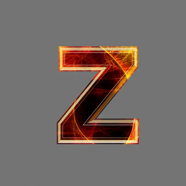 3d Мбаппе и футуристическая буква Z — стоковое фото