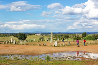 cromlech xerez, alentejo, Portekiz