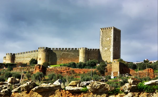 Castle of Portel village. — Stock Photo, Image