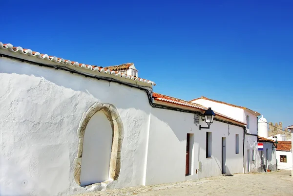 Ulice serpa vesnice, Portugalsko — Stock fotografie