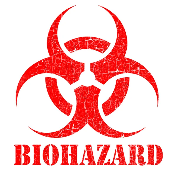 Bio hazard stamp illustration — Stock Photo, Image