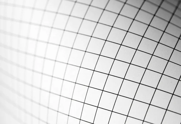 Stock image Curving sheet of graph paper