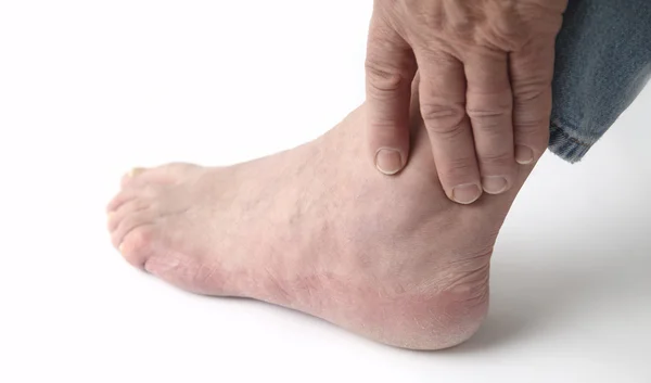 Caviglia dolorosa — Foto Stock