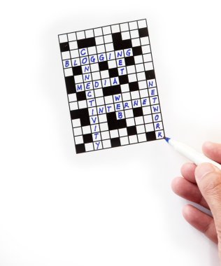 Puzzle with subject on internet clipart