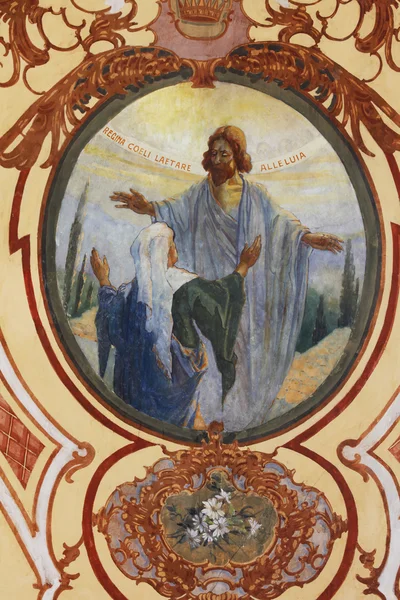 Jesus aparece para sua mãe — Fotografia de Stock