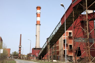 eski terk edilmiş fabrika