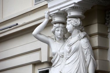 Karyatide - Palais Pallavicini, Wien