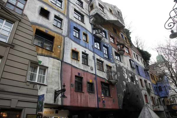 Hundertwasser House, Viena, Austria — Foto de Stock