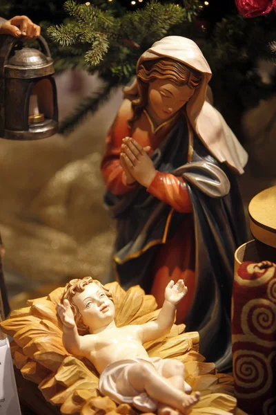 Nativity scene from Vienna shop — Stock Photo, Image