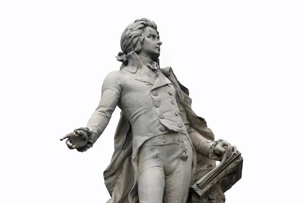 Statue of Mozart in Vienna, Austria — Stock Photo, Image