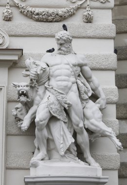 Herkül ve cerberus, hofburg, Viyana