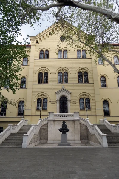 Πανεπιστήμιο του Ζάγκρεμπ, Κροατία — Φωτογραφία Αρχείου