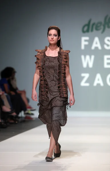 Zagreb semana de moda — Fotografia de Stock