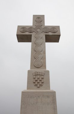 Big stone cross clipart