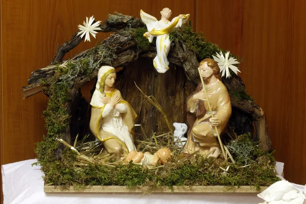 キリスト降誕のシーン — ストック写真