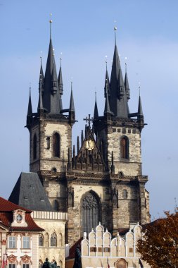 Church of Virgin Mary Before Tyn, Prague, Czech republic clipart