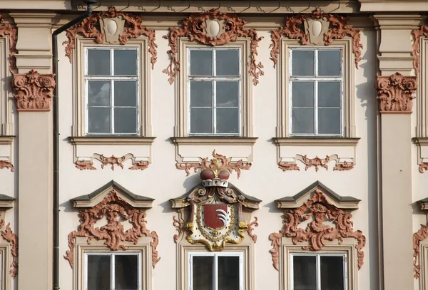 Прага фасад — стокове фото