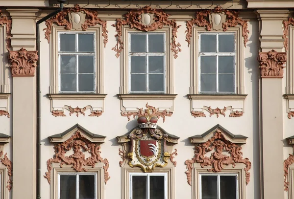 stock image Prague facade