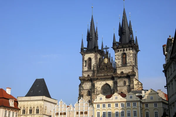 Kirche der Jungfrau Maria vor tyn, Prag, Tschechische Republik — Stockfoto