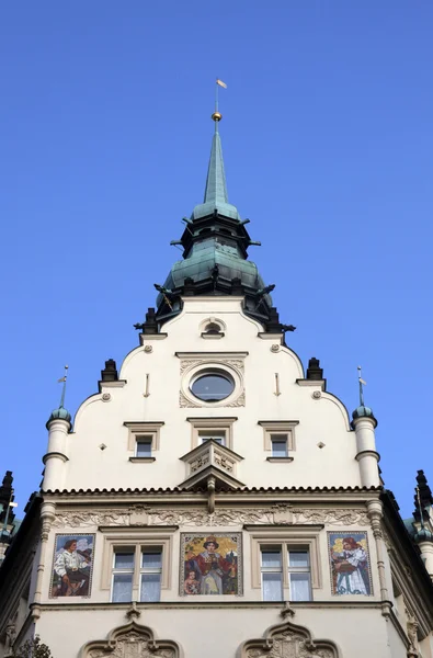 Wunderschönes Haus in der Prager Altstadt — Stockfoto