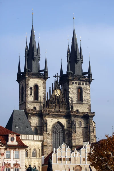 Iglesia de la Virgen María Antes de Tyn, Praga, República Checa —  Fotos de Stock