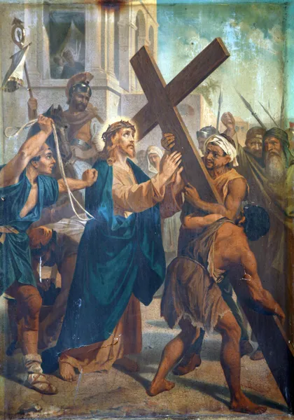 2nd Stations of the Cross — Stock Photo, Image