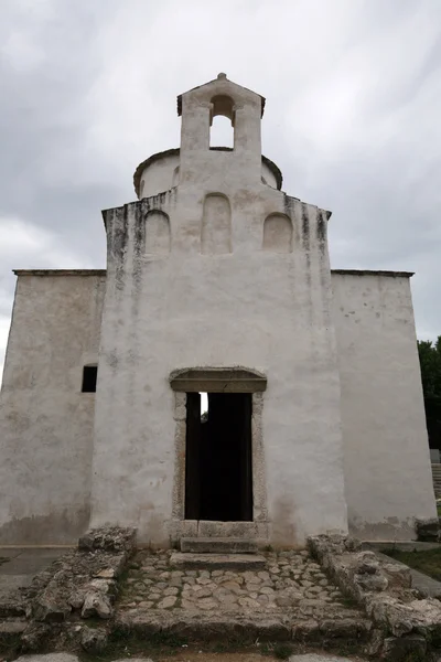 Kostel svatého kříže, nin, Chorvatsko — Stock fotografie