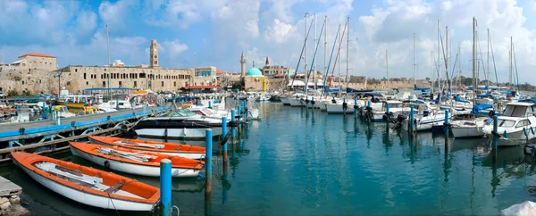 Haven van Akko — Stockfoto