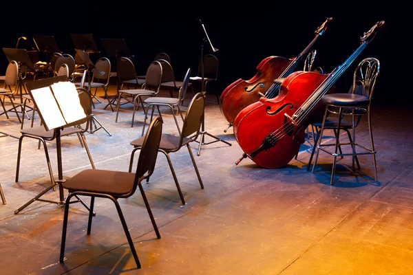 Scène van een concertzaal — Stockfoto
