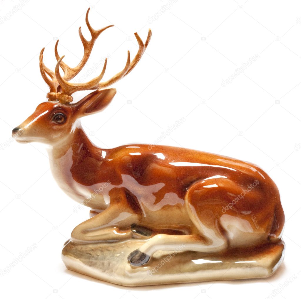 Statuette of a red deer