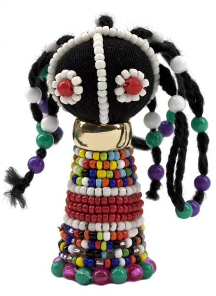 Afrikanische Perlenfigur — Stockfoto