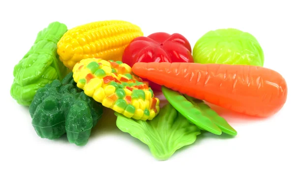 Warzywa z tworzyw sztucznych — Zdjęcie stockowe