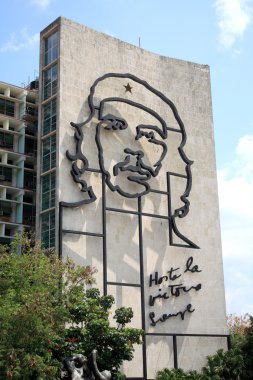 Che Guevara in Havana, Cuba clipart