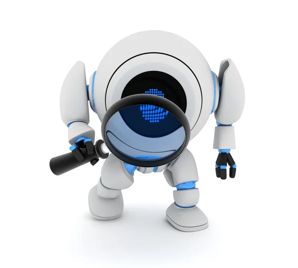 Search Robot — Stock Photo, Image