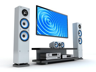 Hi-Fi and video clipart