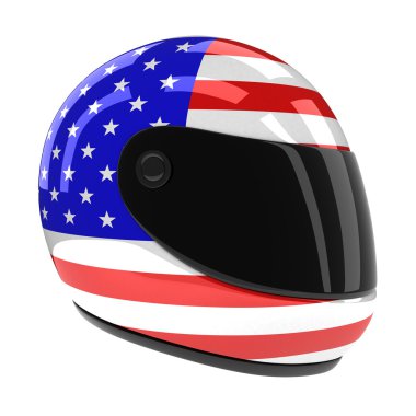 Helmet USA clipart